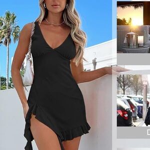 Black Mini Dress for Women